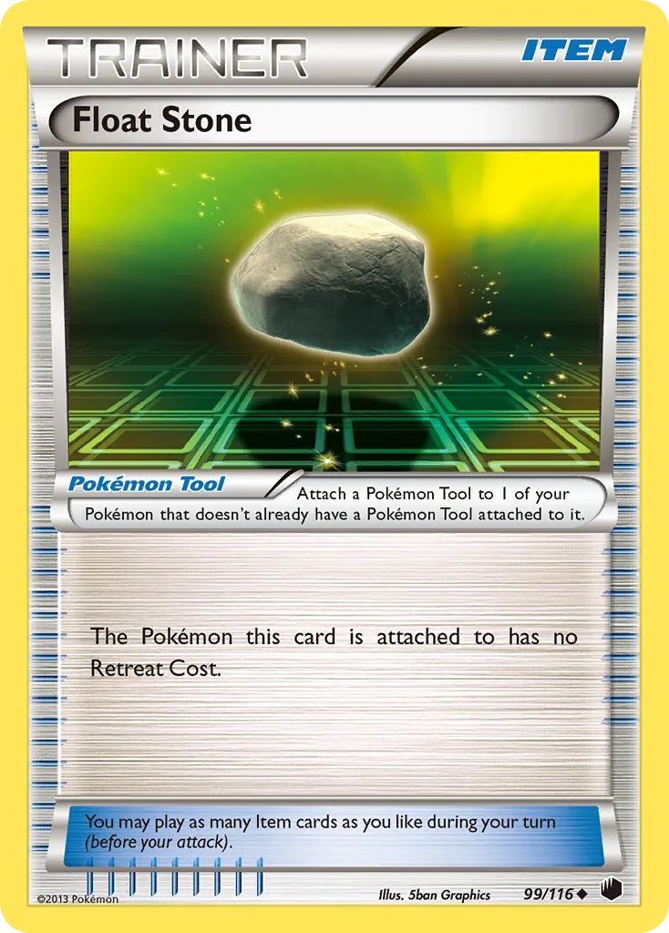 Plasma Freeze Float Stone card front, 99/116