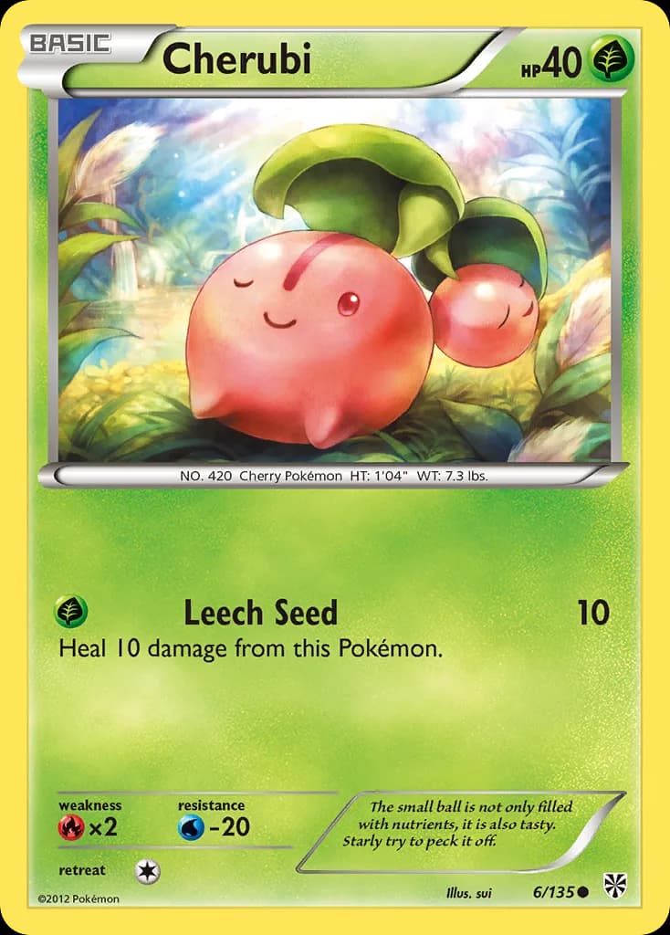 Plasma Storm Cherubi card front, 6/135