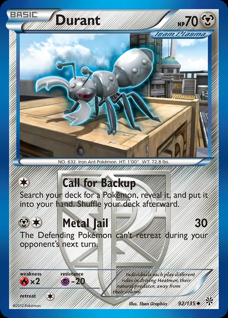 Plasma Storm Durant card front, 92/135