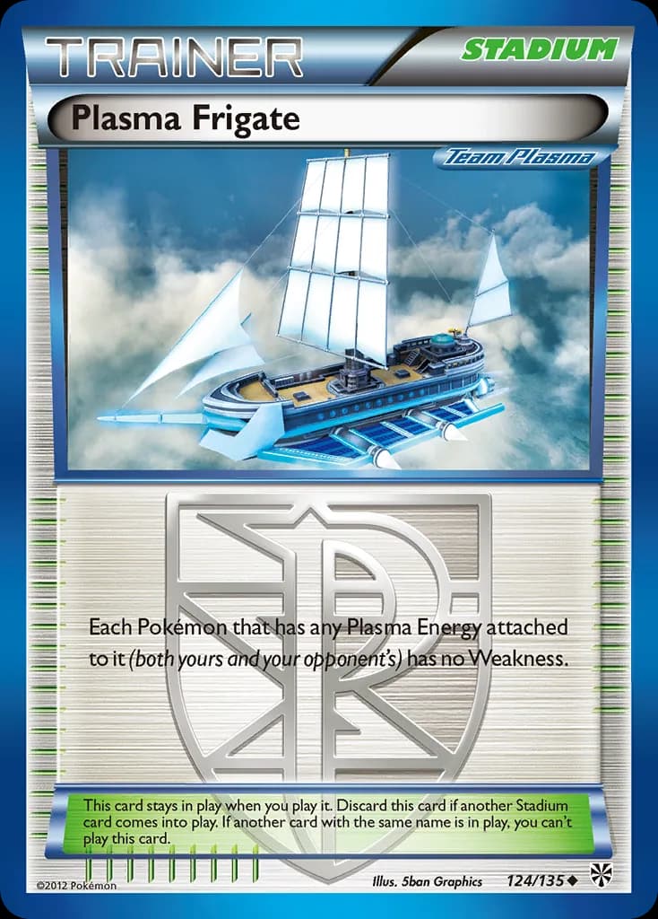 Plasma Storm Plasma Frigate card front, 124/135