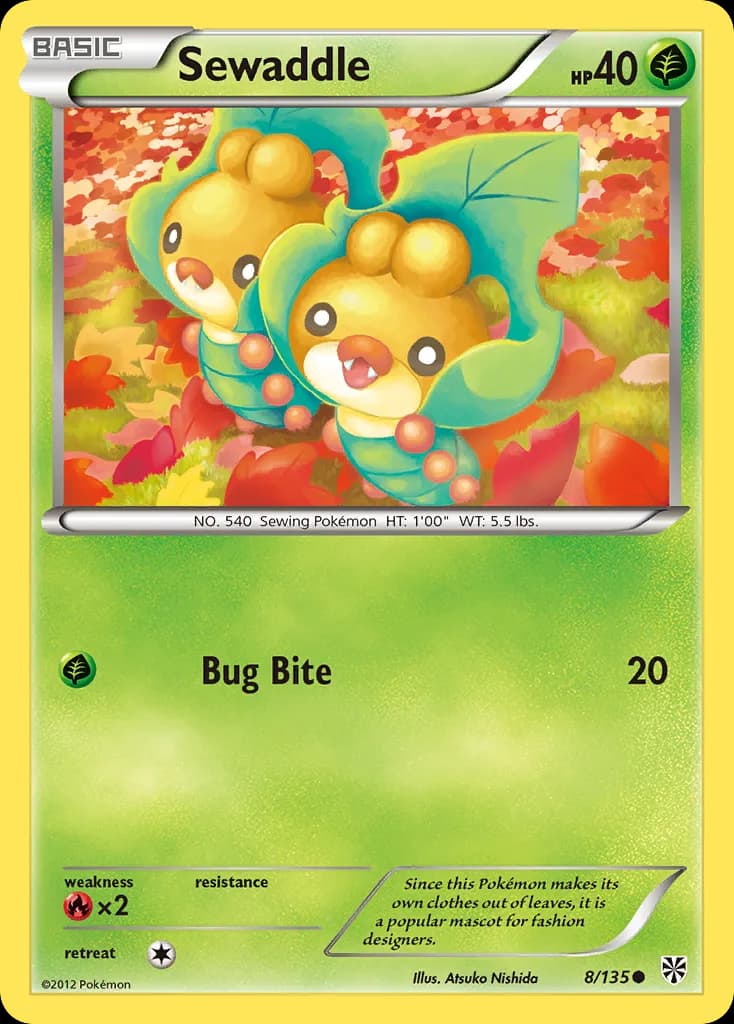 Plasma Storm Sewaddle card front, 8/135