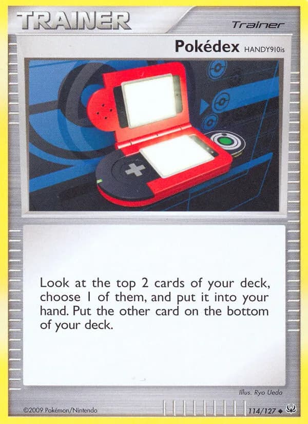 Platinum Pokédex HANDY910is card front, 114/127