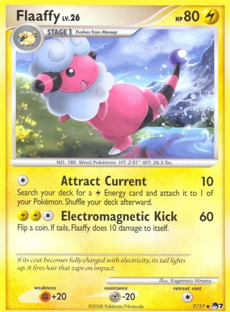 Flaaffy card front, POP Series 7 7/17