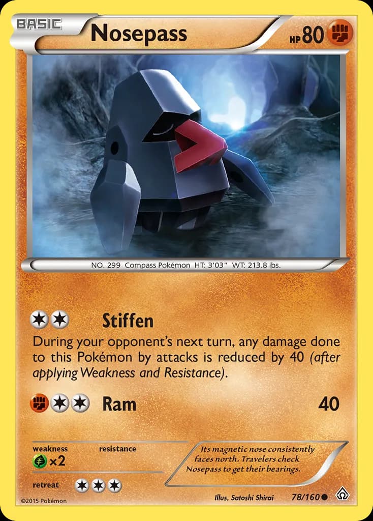 Primal Clash Nosepass card front, 78/160