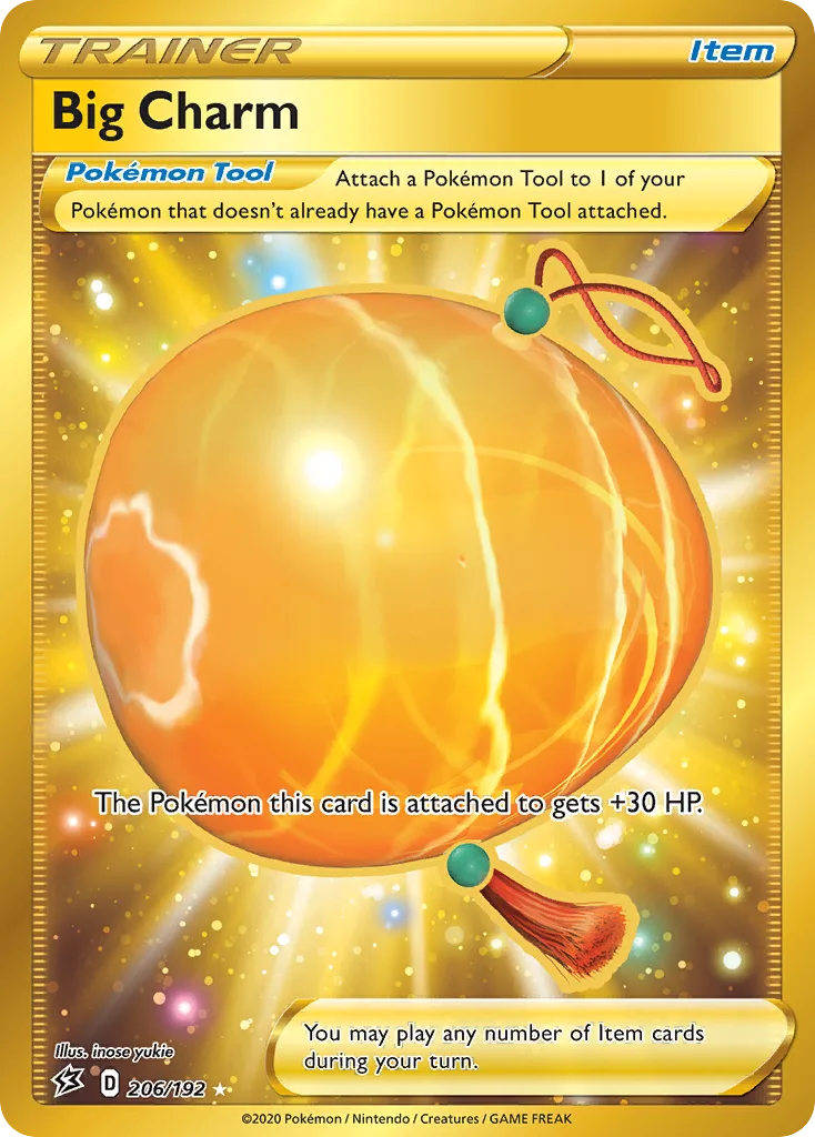 Rebel Clash Big Charm card front, 206/192
