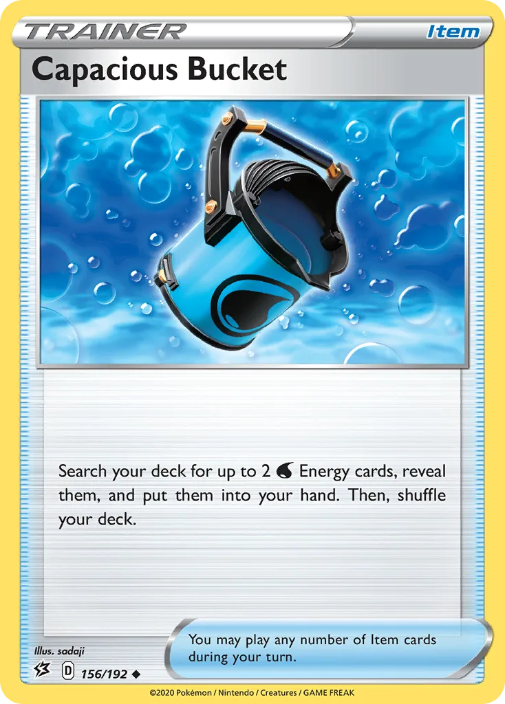 Rebel Clash Capacious Bucket card front, 156/192