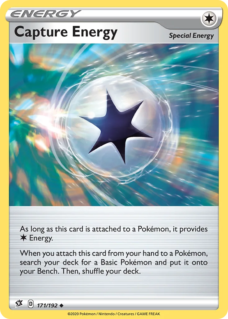 Rebel Clash Capture Energy card front, 171/192