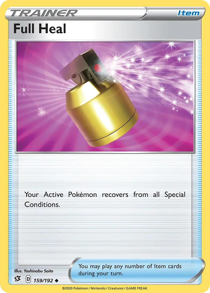 Rebel Clash Full Heal card front, 159/192