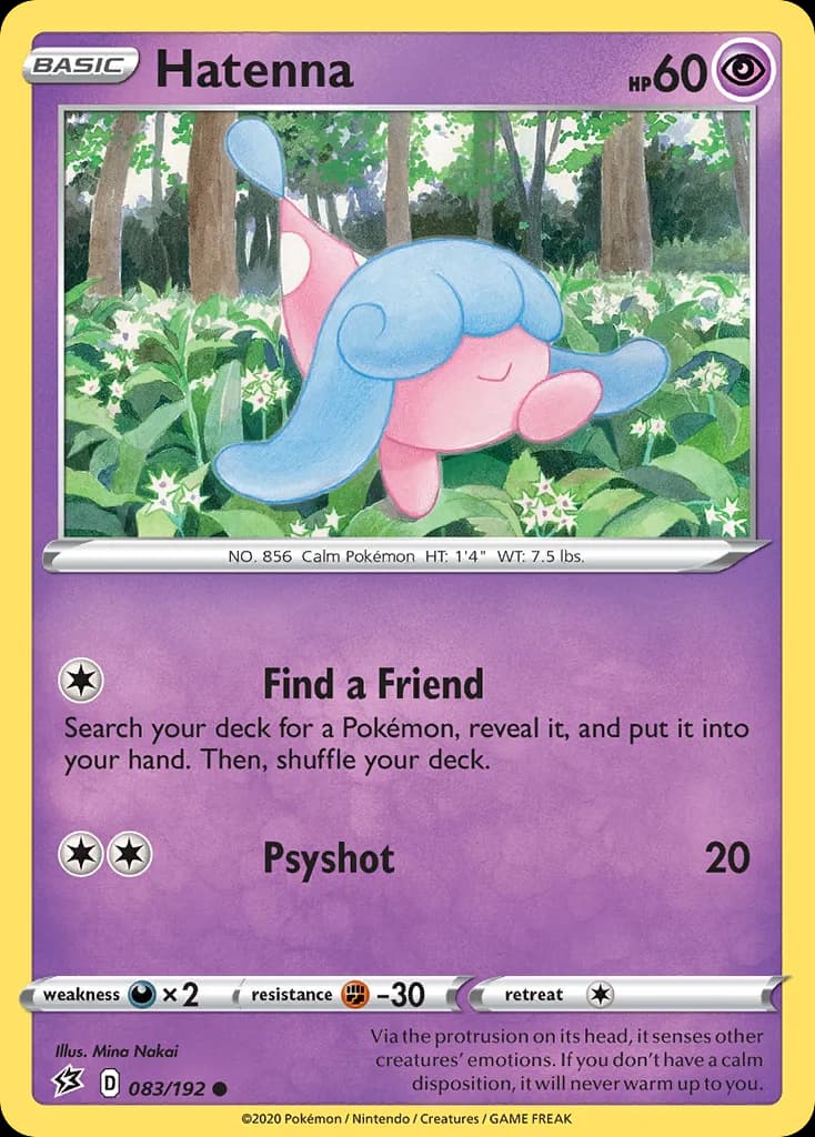 Rebel Clash Hatenna card front, 83/192