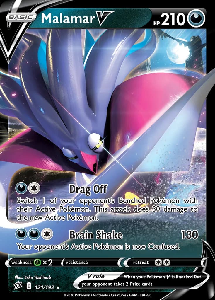 Rebel Clash Malamar V card front, 121/192