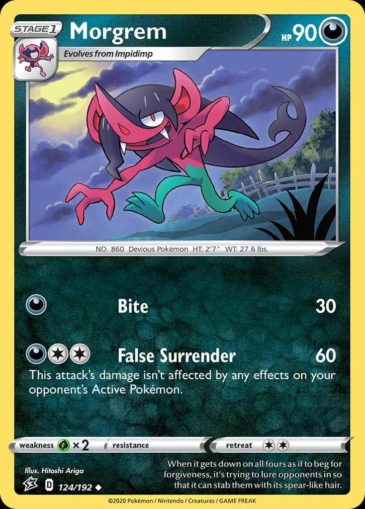 Rebel Clash Morgrem card front, 124/192