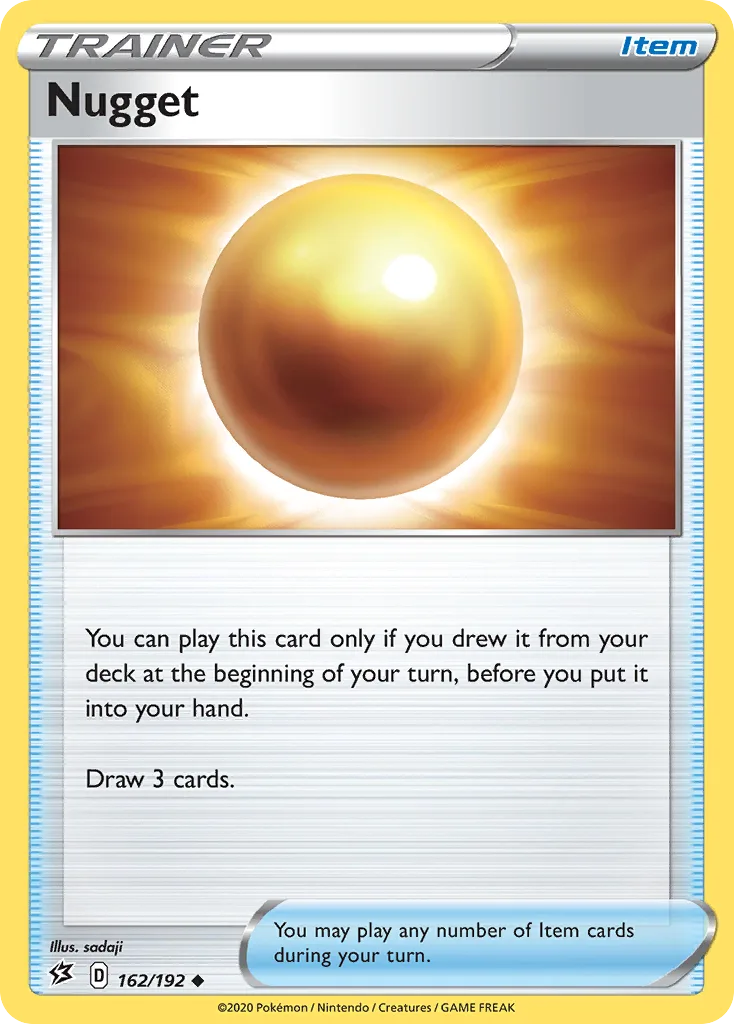 Rebel Clash Nugget card front, 162/192