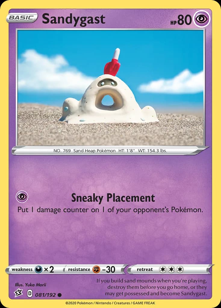 Rebel Clash Sandygast card front, 81/192