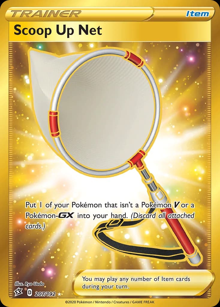 Rebel Clash Scoop Up Net card front, 207/192