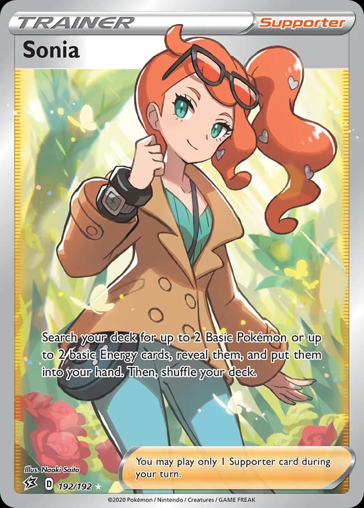 Rebel Clash Sonia card front, 192/192