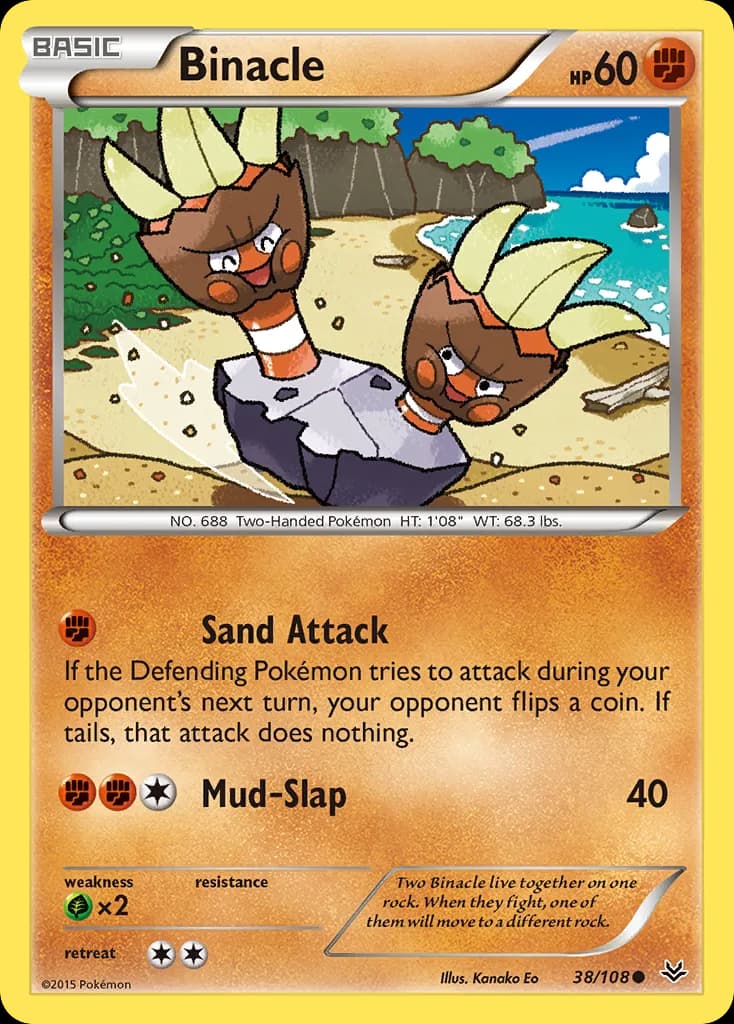 Roaring Skies Binacle card front, 38/108