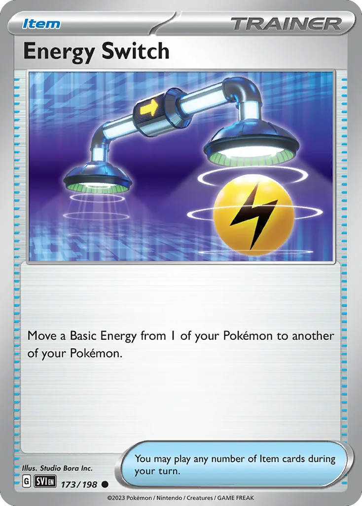 Scarlet & Violet Energy Switch card front, 173/198