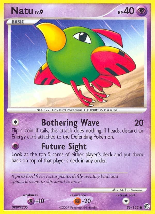 Secret Wonders Natu card front, 96/132
