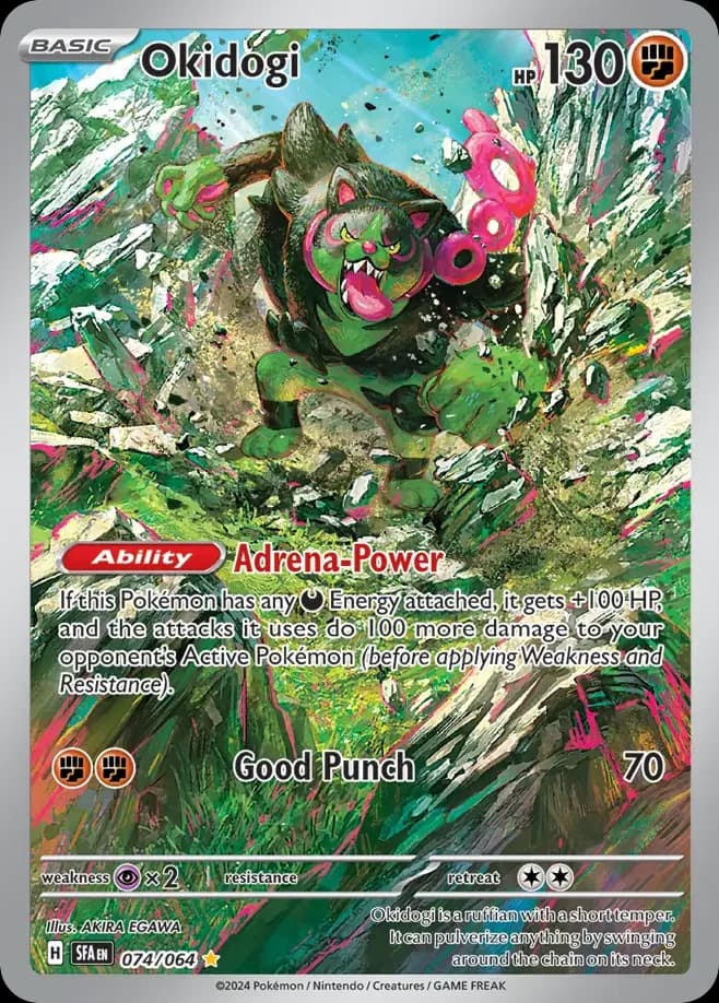 Shrouded Fable Okidogi card front, 74/64