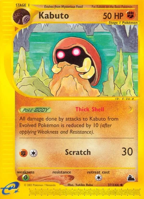 Kabuto card front, Skyridge 37/144