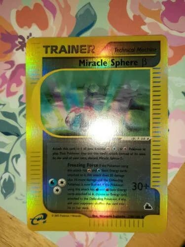 Miracle Sphere β reverse holo card front, Skyridge 130/144