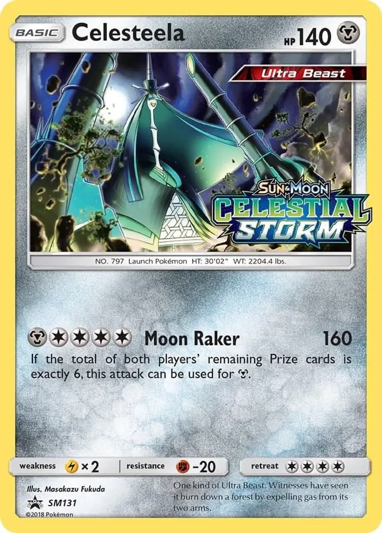 Celesteela card front, SM Black Star Promos SM131