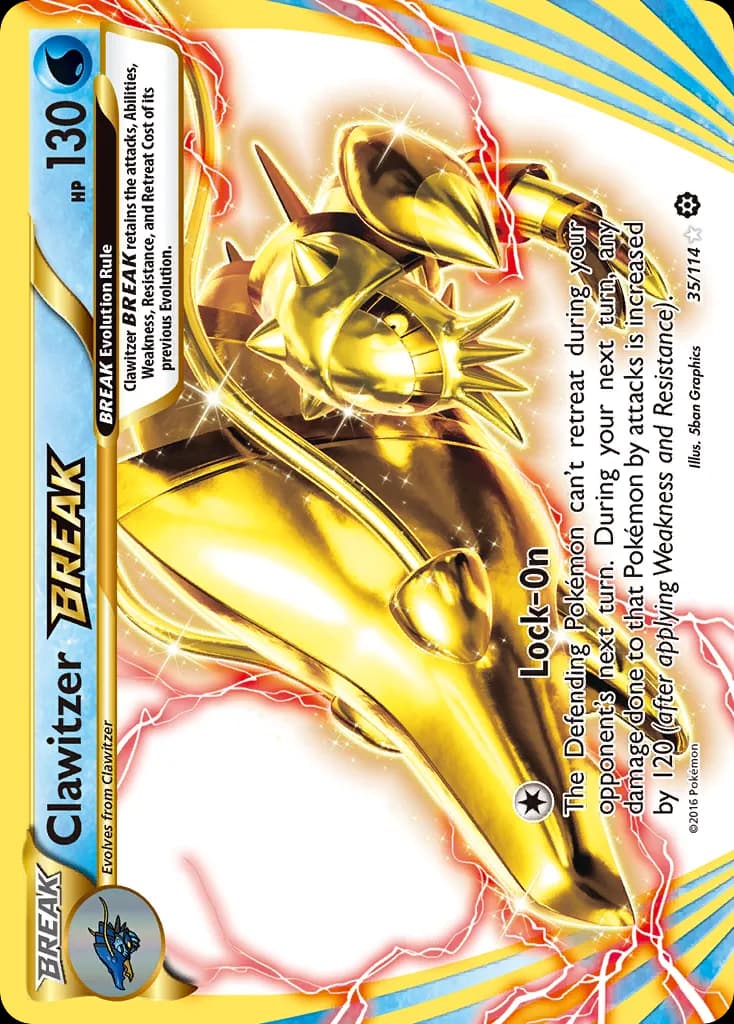Steam Siege Clawitzer BREAK card front, 35/114