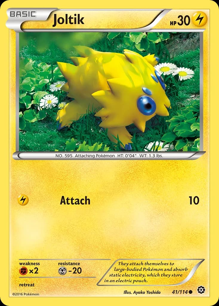 Steam Siege Joltik card front, 41/114