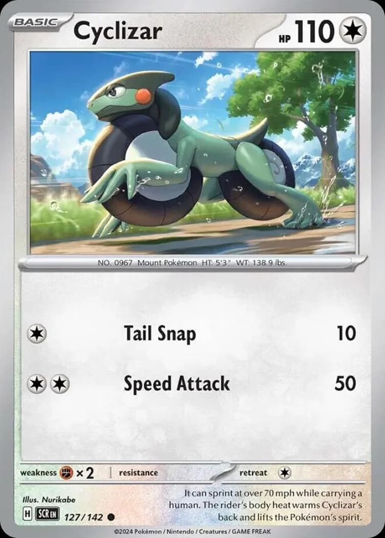 Stellar Crown Cyclizar card front, 127/142