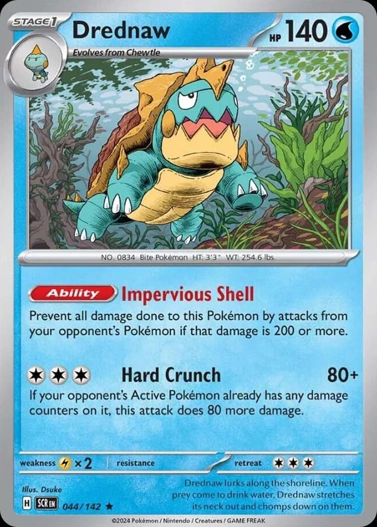 Stellar Crown Drednaw card front, 44/142