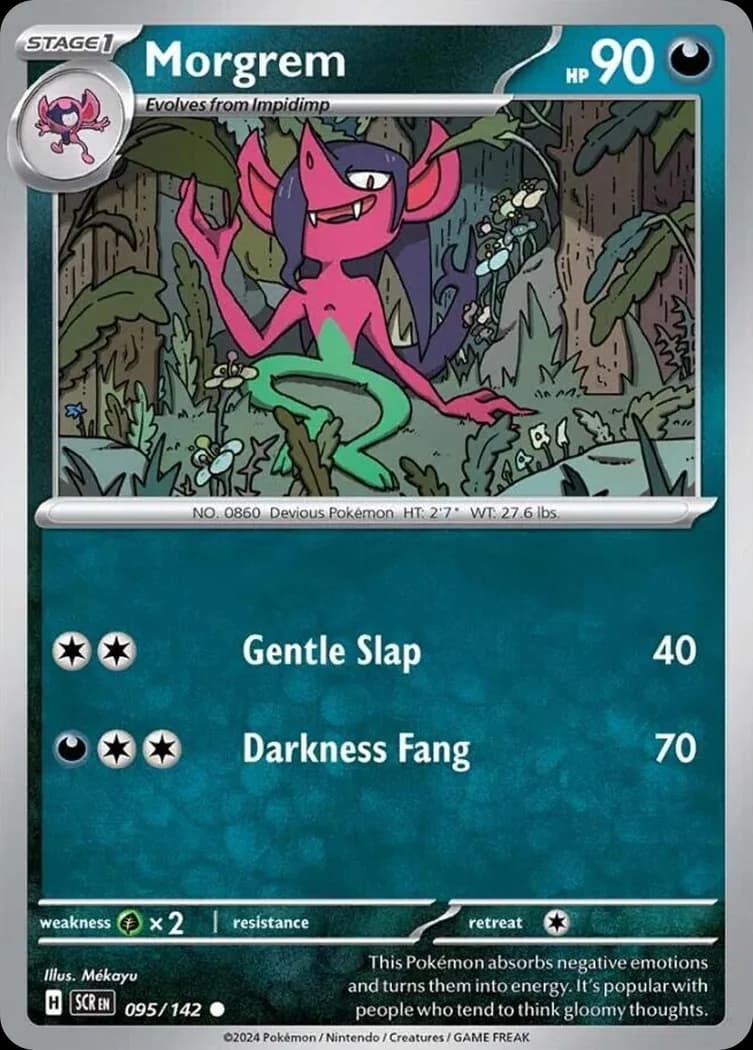 Stellar Crown Morgrem card front, 95/142