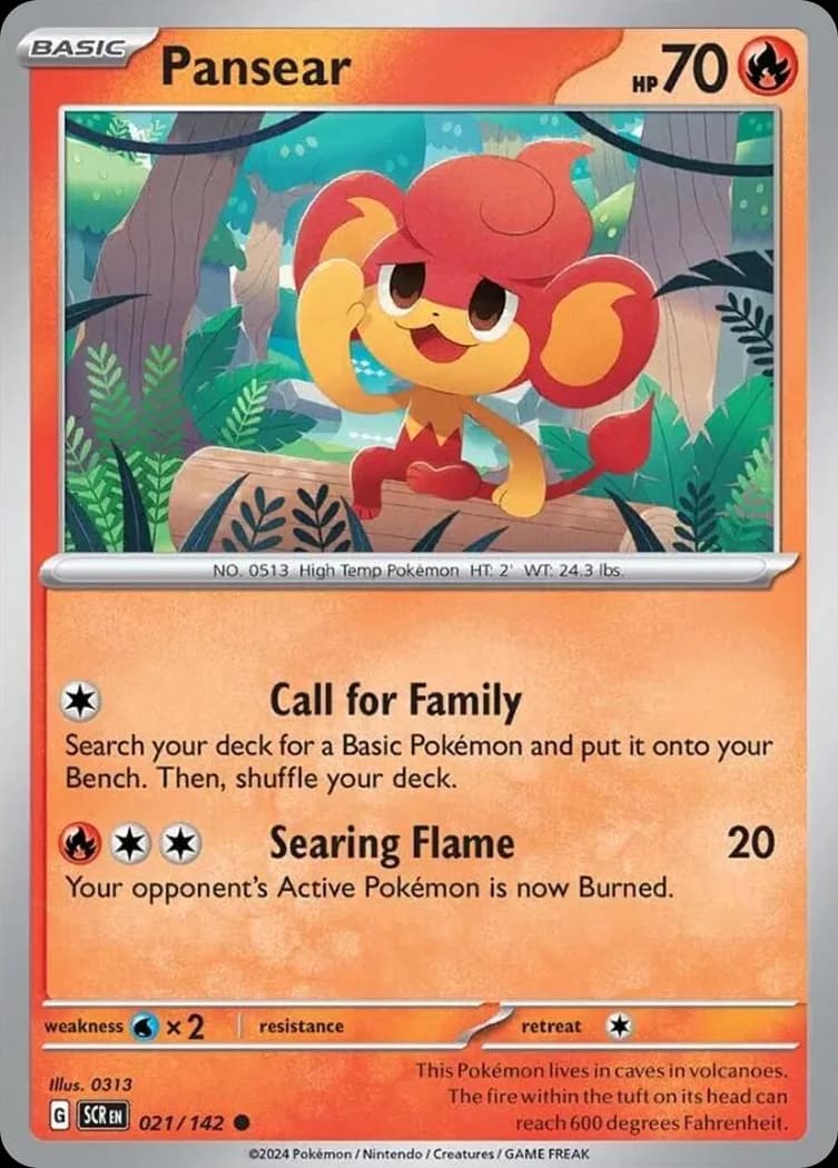 Stellar Crown Pansear card front, 21/142