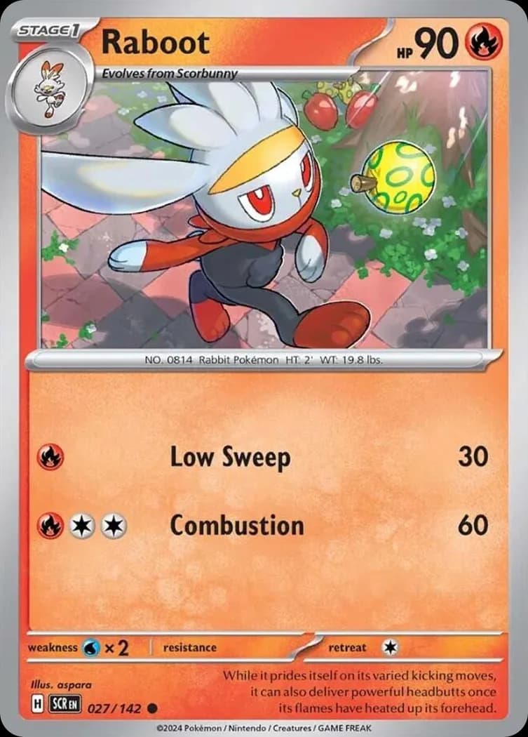 Stellar Crown Raboot card front, 27/142