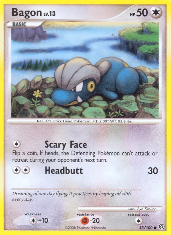 Stormfront Bagon card front, 53/100