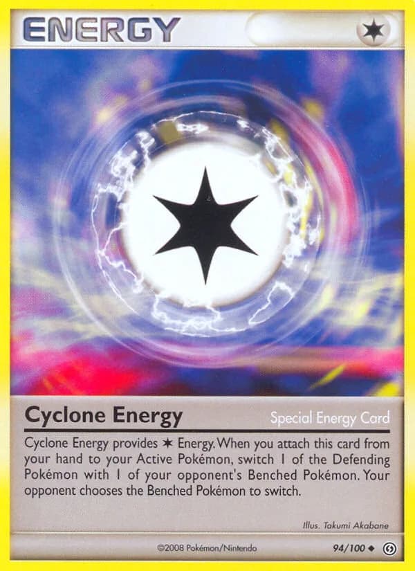 Stormfront Cyclone Energy card front, 94/100