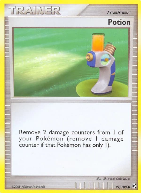 Stormfront Potion card front, 92/100