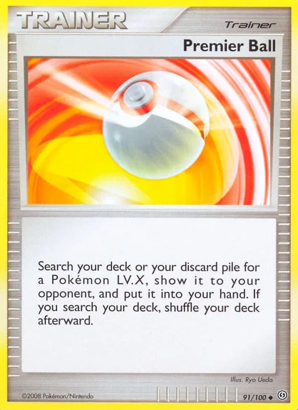Stormfront Premier Ball card front, 91/100