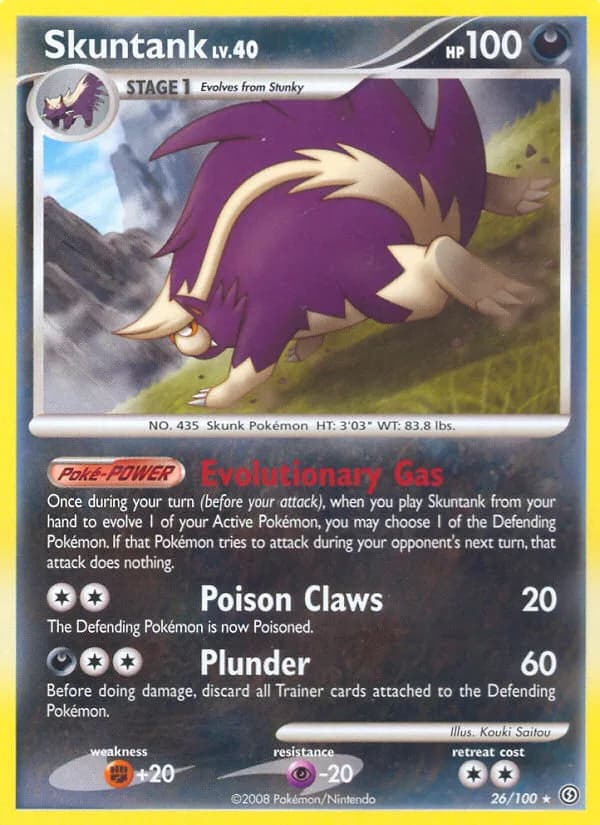 Stormfront Skuntank card front, 26/100