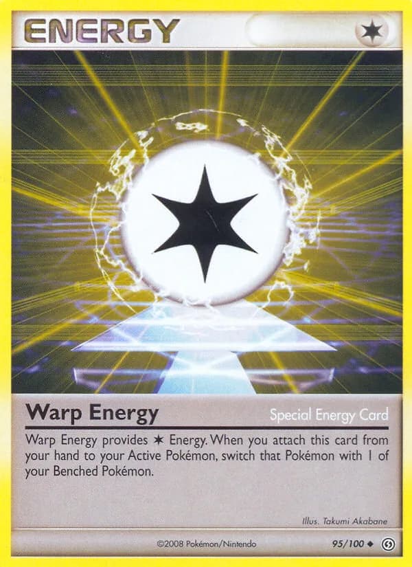 Stormfront Warp Energy card front, 95/100