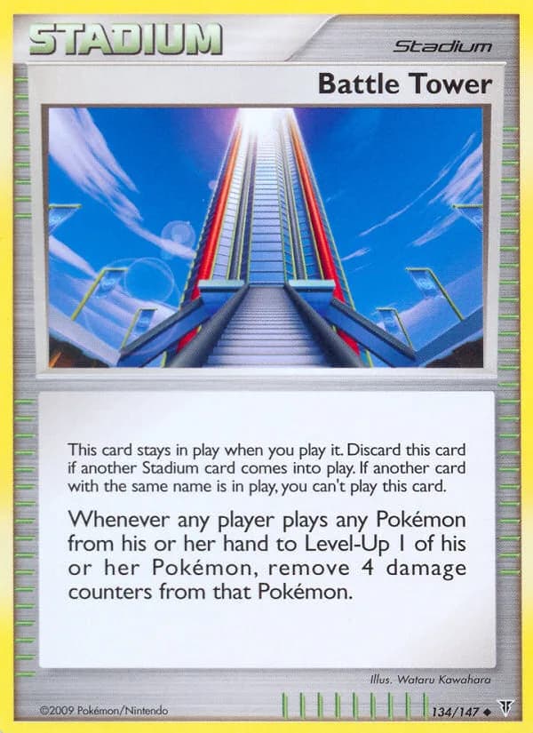 Supreme Victors Battle Tower card front, 134/147