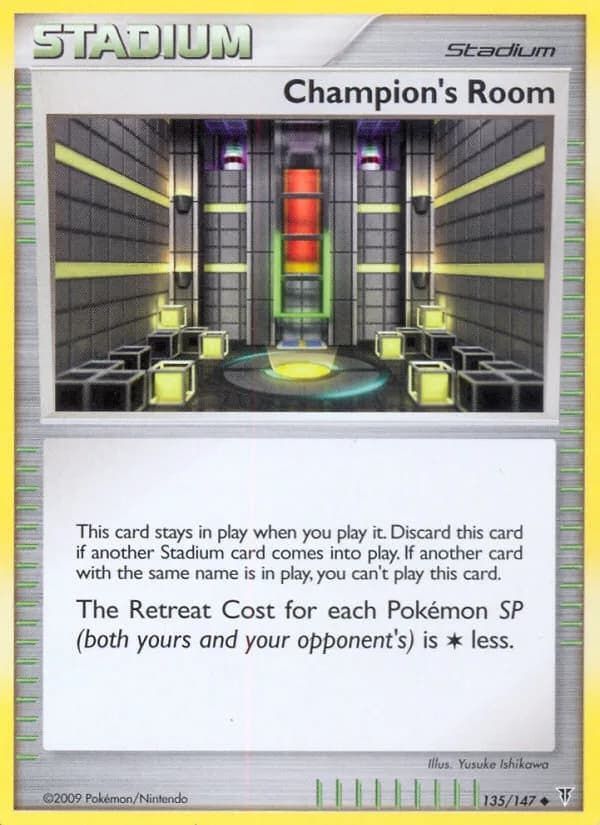 Supreme Victors Champion's Room card front, 135/147