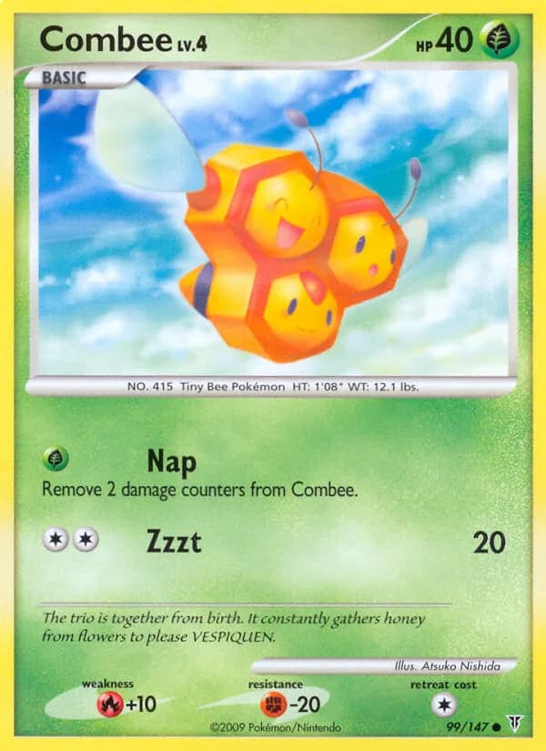 Supreme Victors Combee card front, 99/147