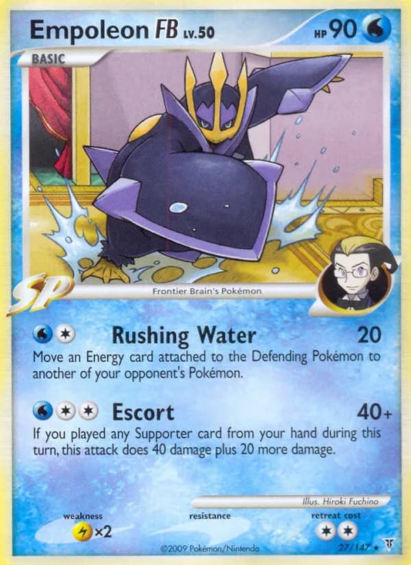 Empoleon FB card front, Supreme Victors 27/147