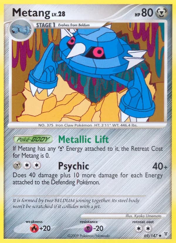 Supreme Victors Metang card front, 69/147