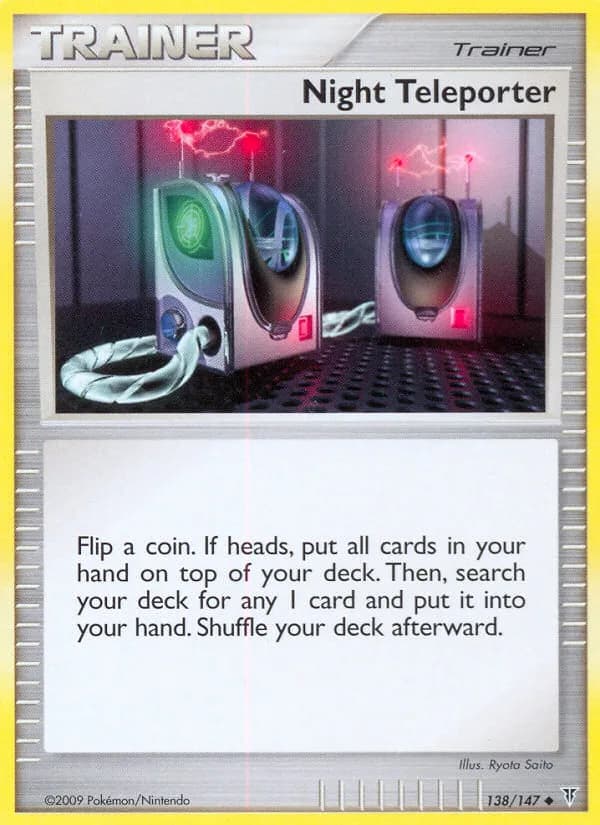 Supreme Victors Night Teleporter card front, 138/147