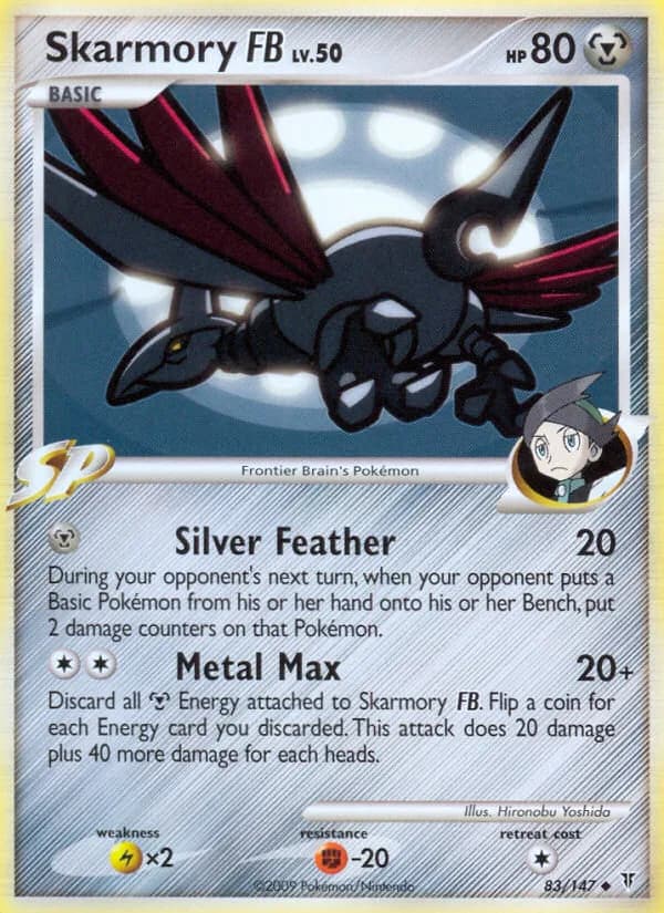 Supreme Victors Skarmory FB card front, 83/147