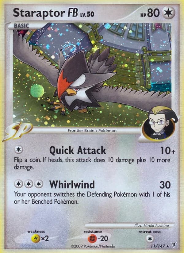 Supreme Victors Staraptor FB card front, 11/147