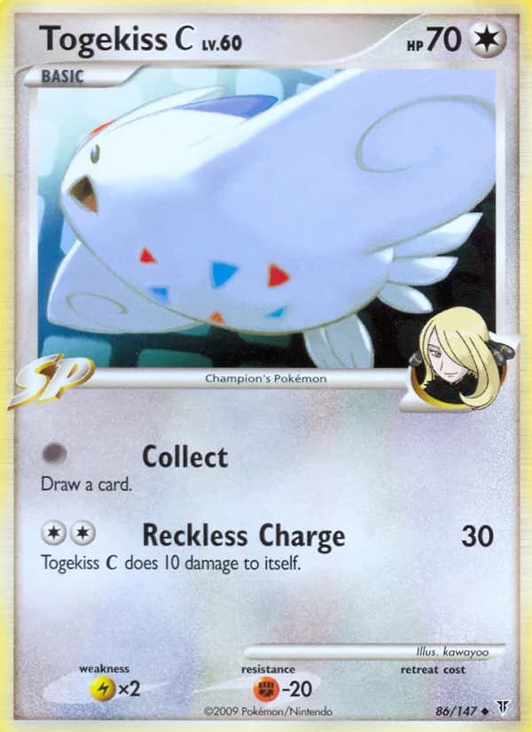 Togekiss C card front, Supreme Victors 86/147