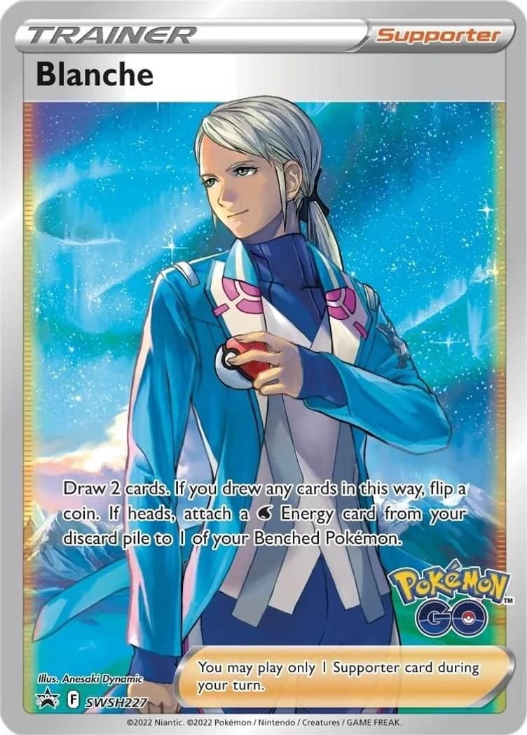 Blanche card front, SWSH Black Star Promos SWSH227