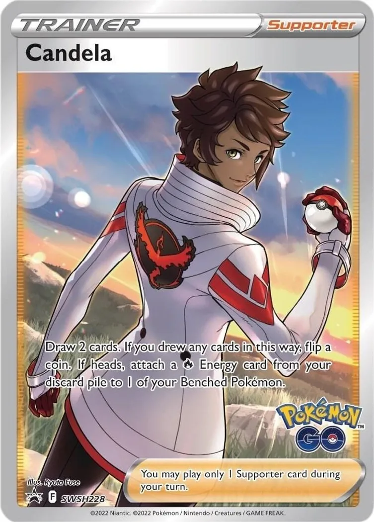 Candela card front, SWSH Black Star Promos SWSH228